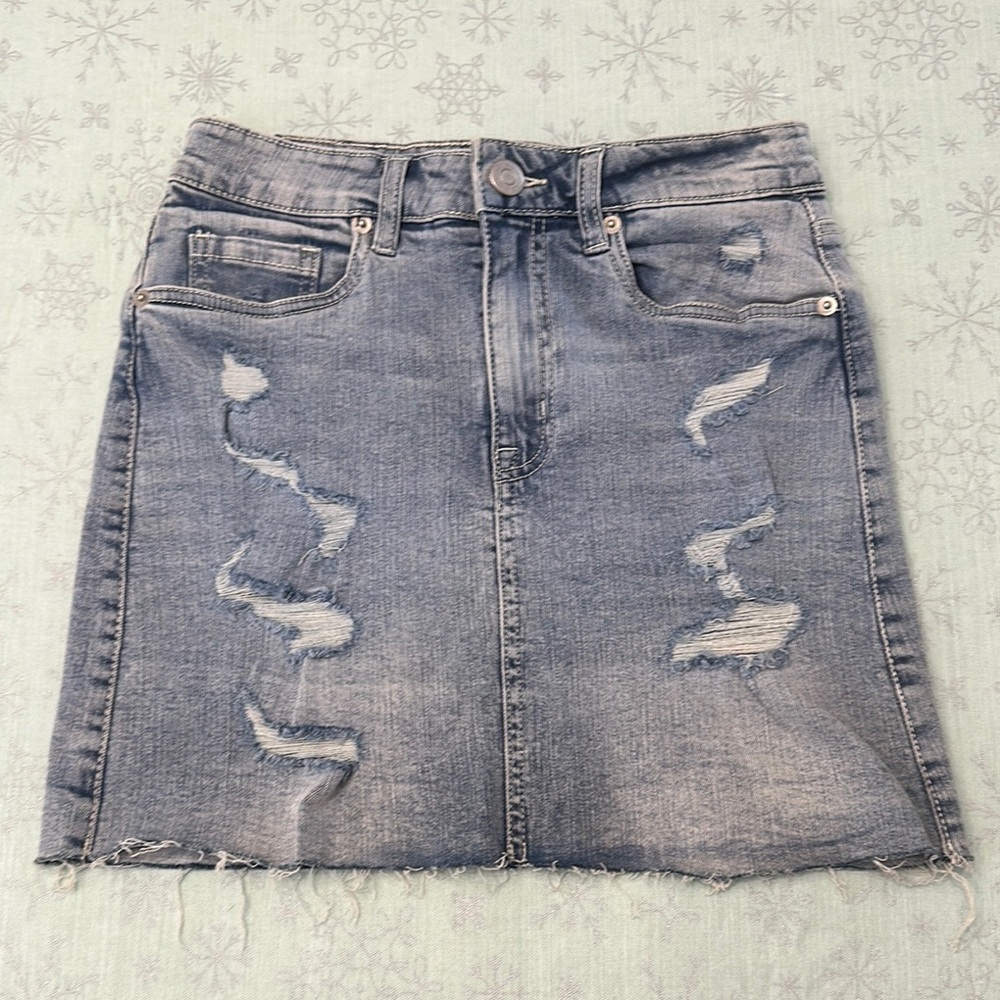 ❗️Last Chance❗️ AERO Mini Denim Skirt